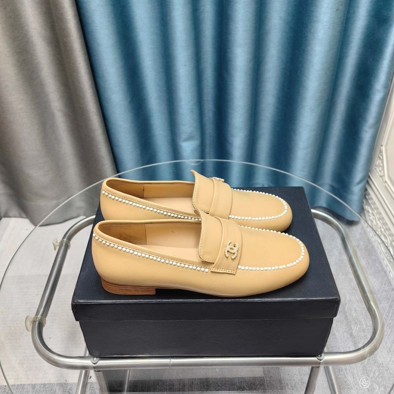 Ch*el leather shoes